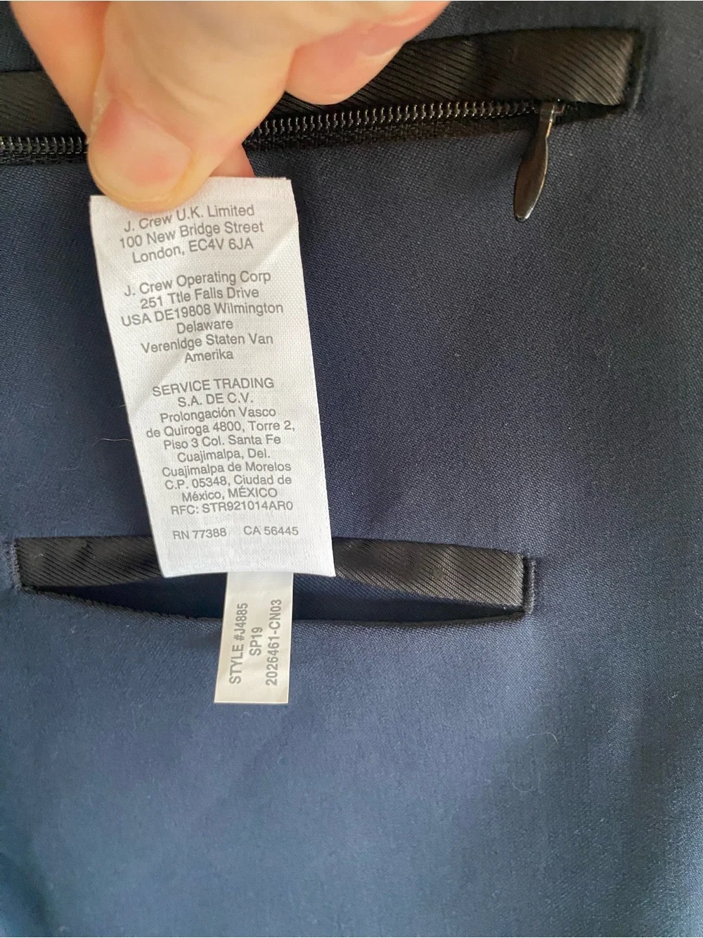J.Crew Destination Suit